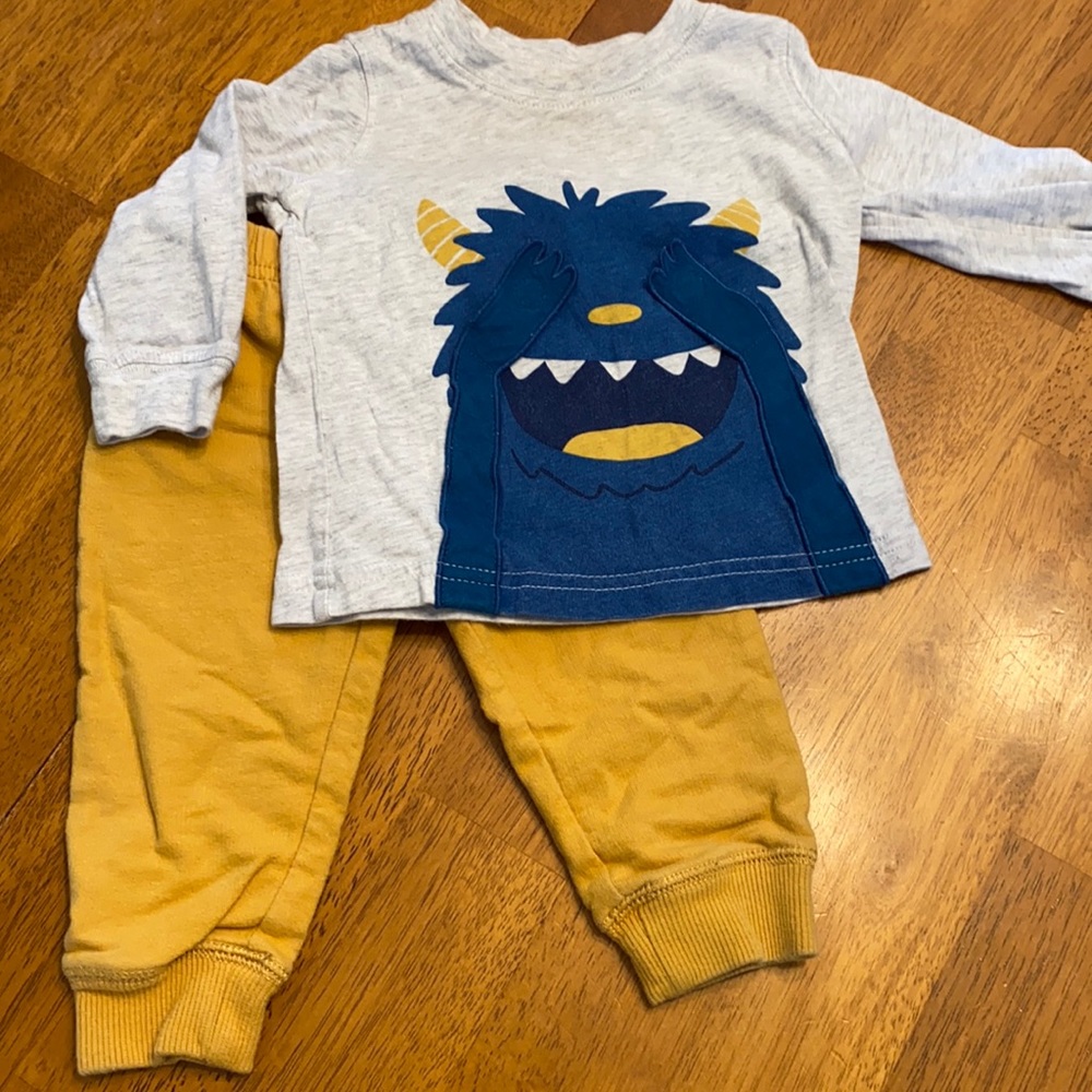 Carter’s monster outfit